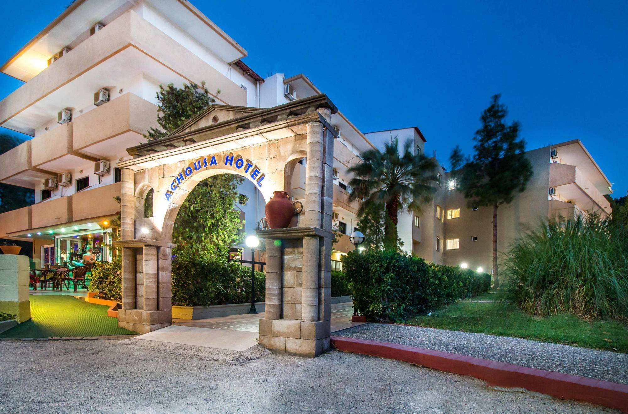 Achousa Hotel Faliraki Exterior photo